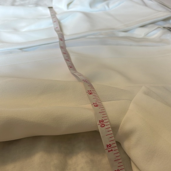 Le Suit Crepe Open Front Jacket & Crewneck Sheath Dress Suit - Picture 13 of 14